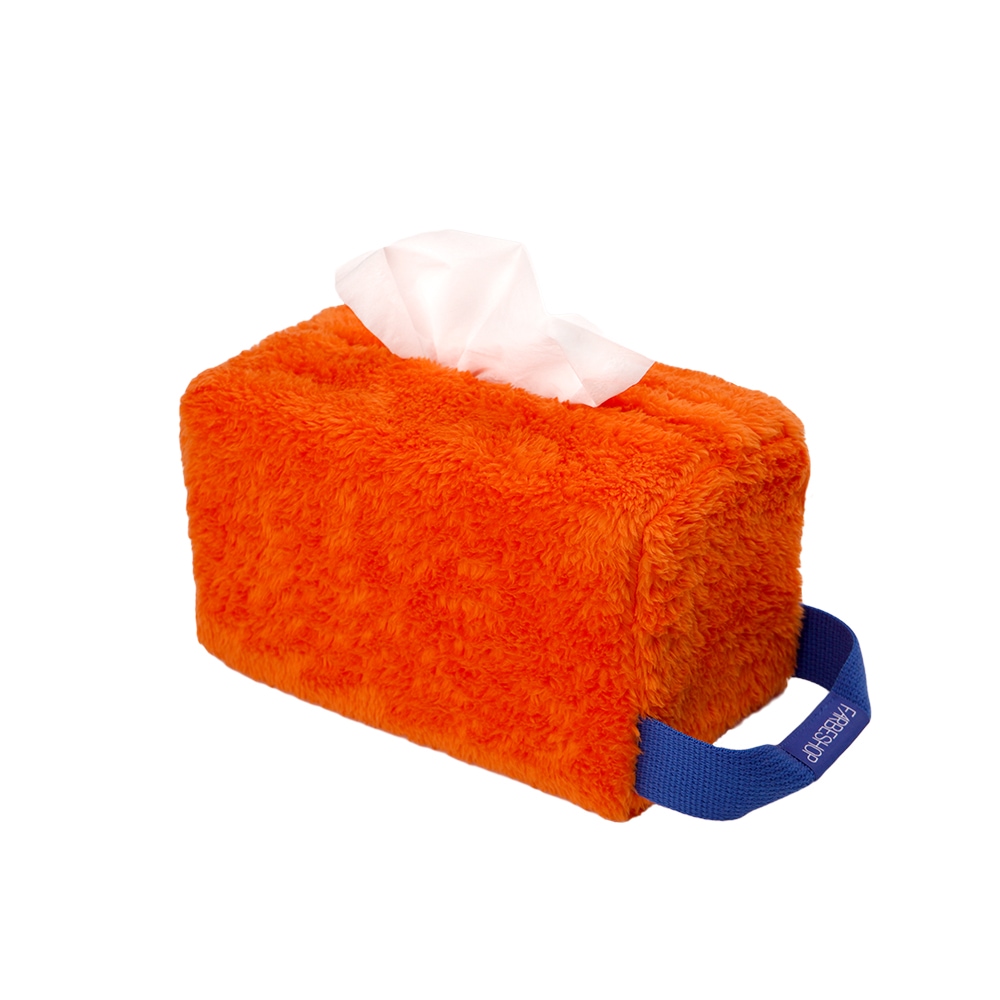 파르베샵 TISSUEBOX COVER WITH HANDLE ORANGE