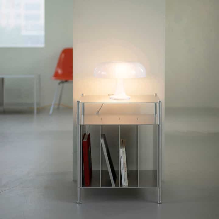 VT-10 アルミニウム サイドテーブル［2色］