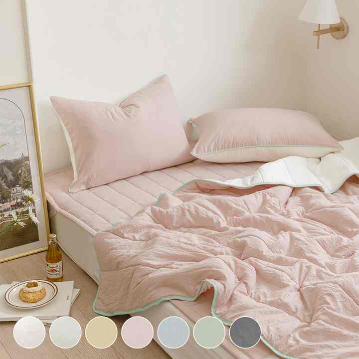 SUGAR POWDER MILK WASHING 掛け布団［7色・2サイズ］