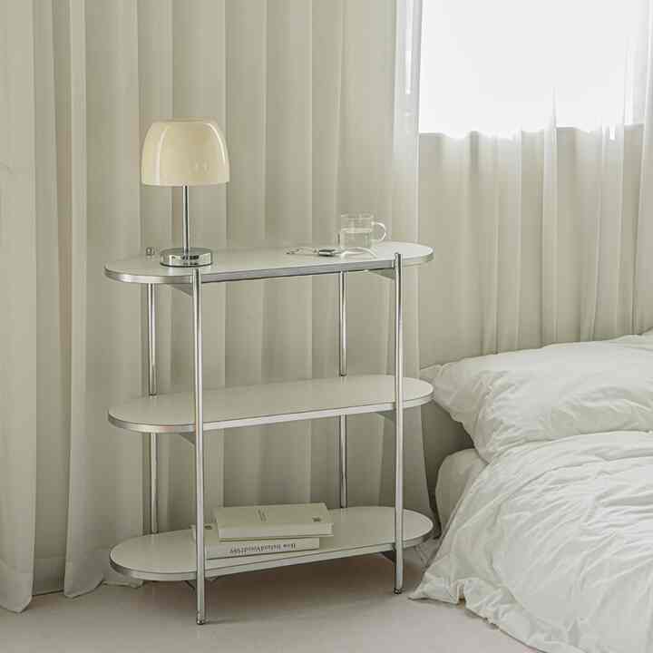 Gott ラウンド・スクエア シェルフ［4サイズ・2色］