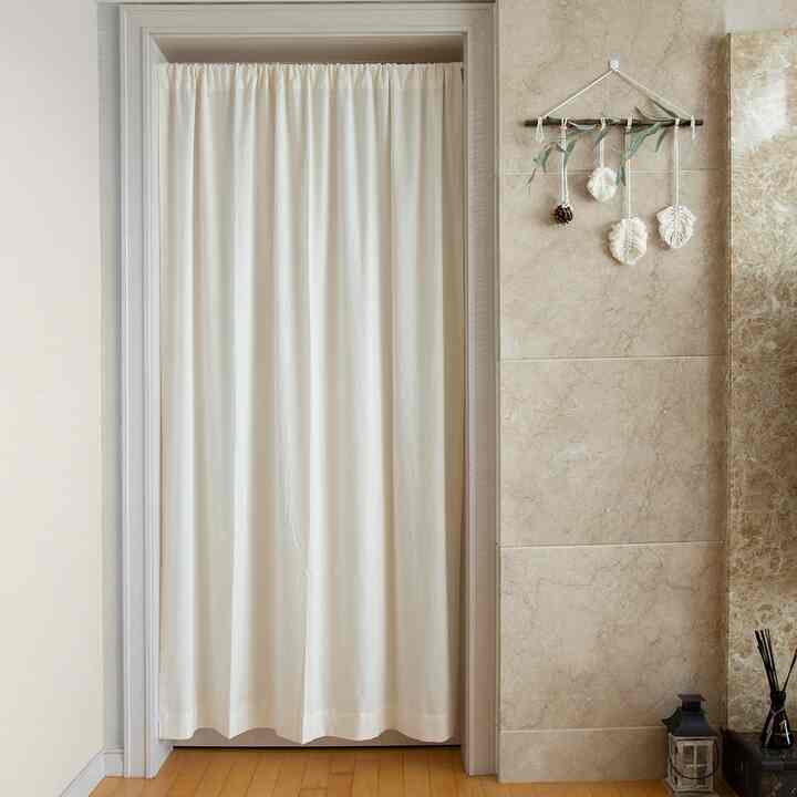 コットン 100% デイリーカーテン［2色・3サイズ］