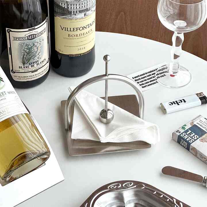 ステンレス ナプキン ホルダー