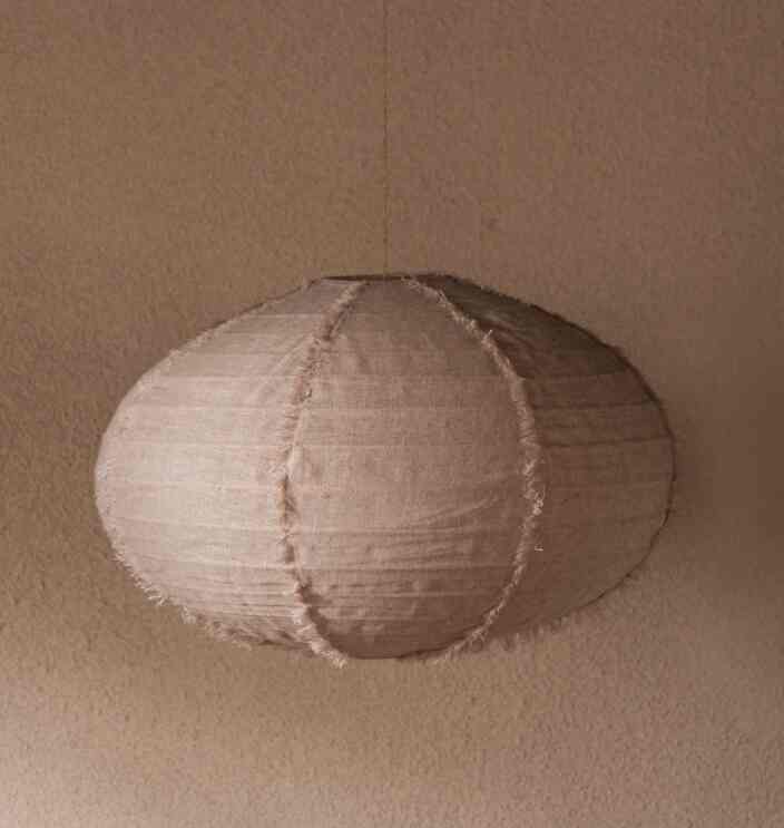 Linen Fringed ペンダントライト［2種］