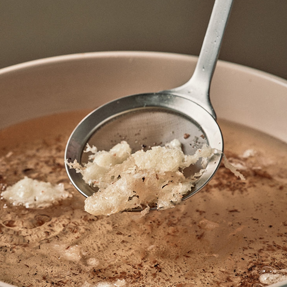 드보에 스테인레스 망국자 거품 국자 에비히슈테른 스텐 거름망