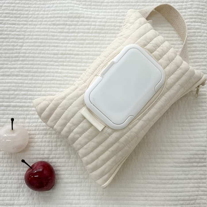 キルティング パターン ウェットティッシュケース［3種］