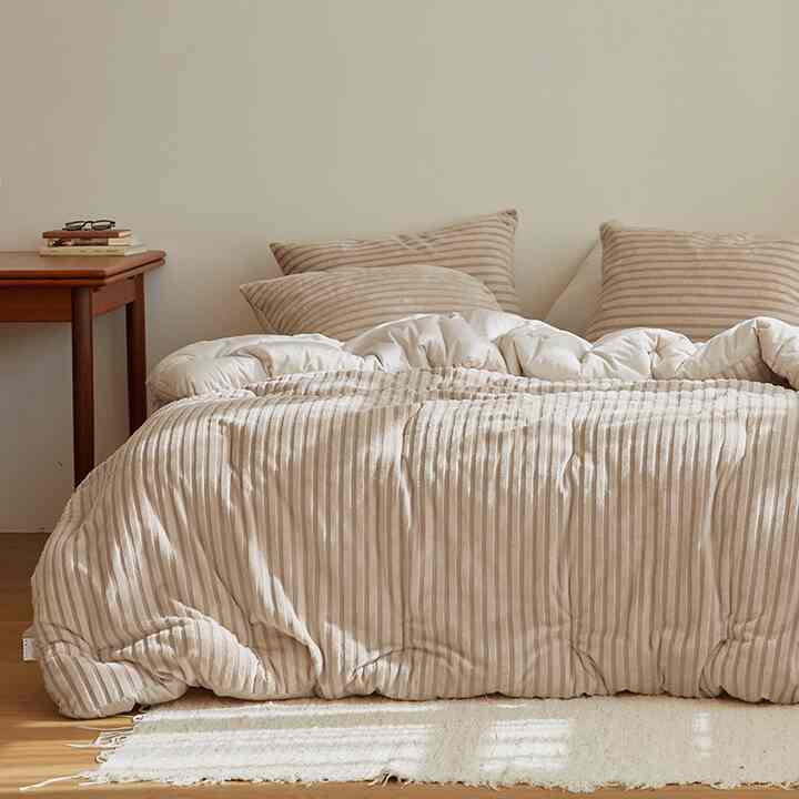 コーデュロイ 5mm 長毛 掛け布団［2色］