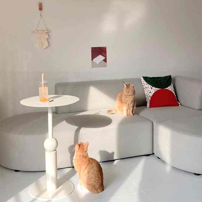 シンプル カフェボールテーブル