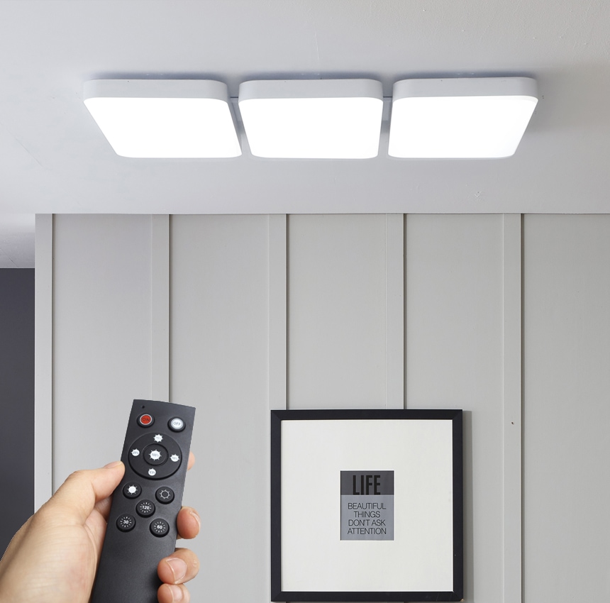 조명뱅크 시스템 리모컨 거실등 LED180W (PRSP222)LR