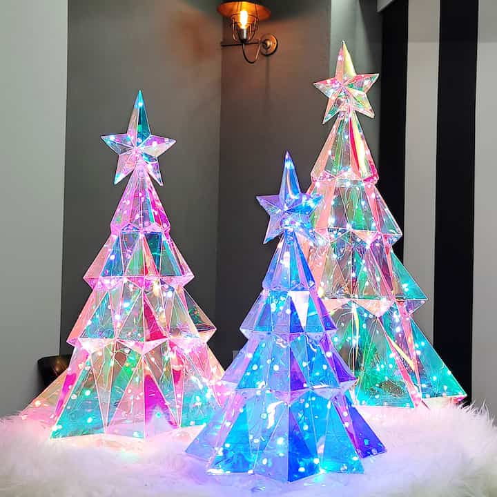 Aurora Crystal Mini Christmas Tree