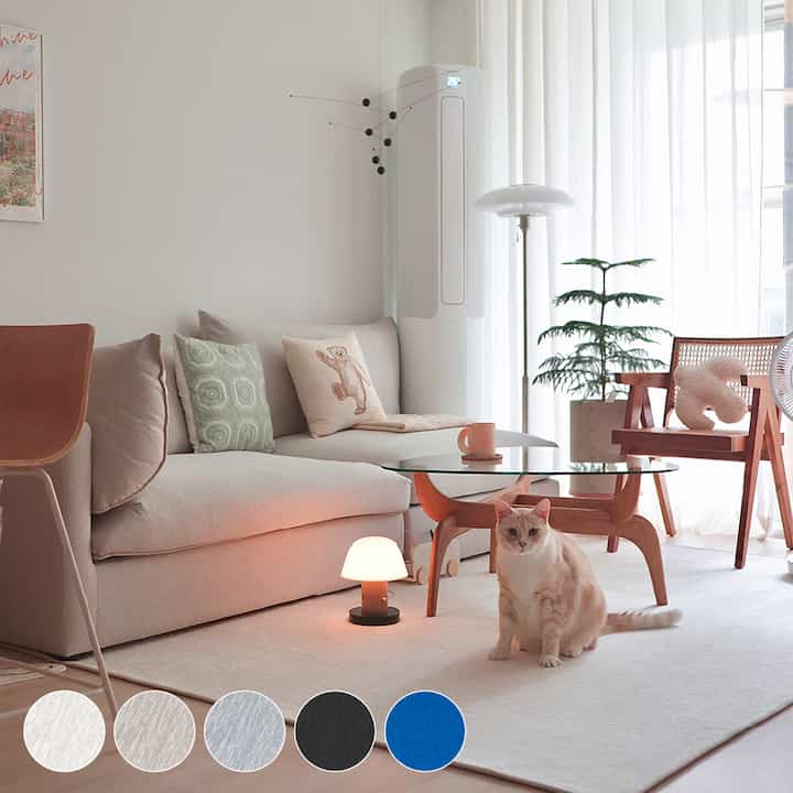 はっ水 ラグ［5色］