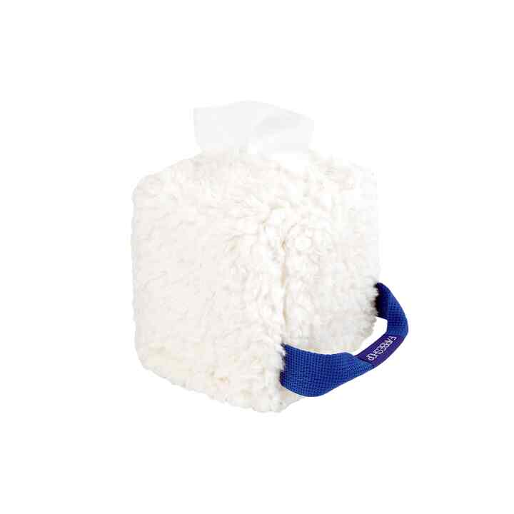 ミニティッシュボックスカバー ホワイト