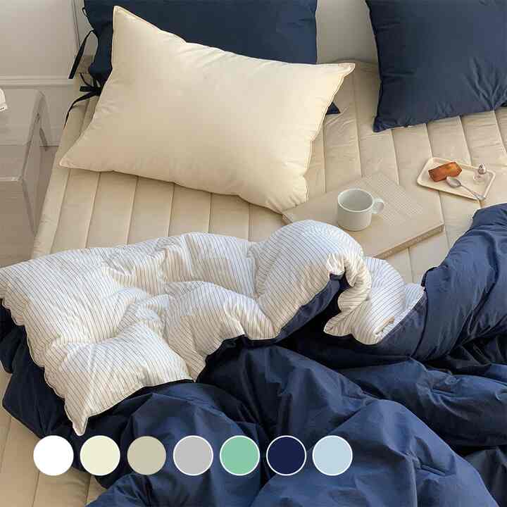 Hayden ストライプ 掛け布団［7色・3サイズ］