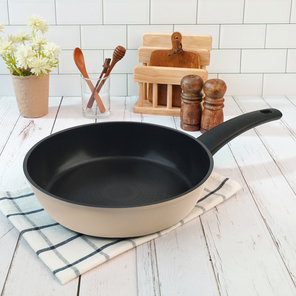 [알루아트] 크리미 IH 멀티 프라이팬 28cm_백화점판매상품