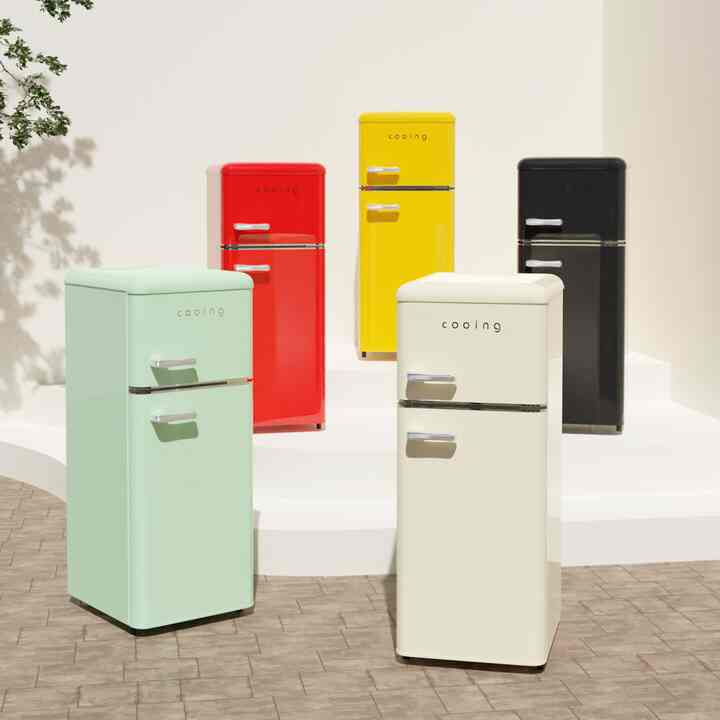 レトロミニ冷蔵庫 REF-D121
