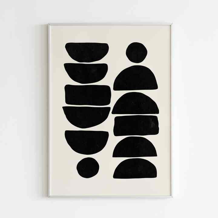 ポスター Abstract Shape［5サイズ］