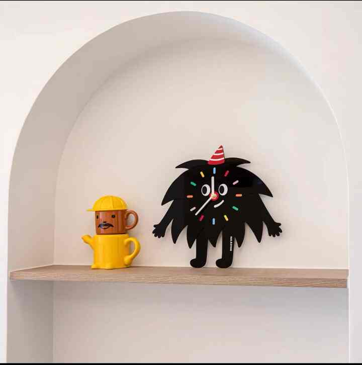 Boom boom 静音 壁掛け時計［2色］