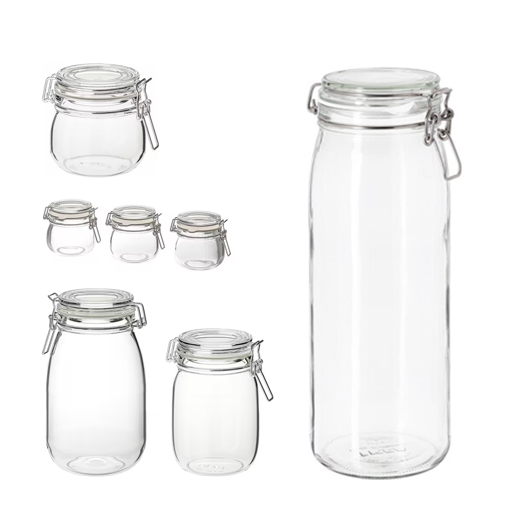 IKEA KORKEN コルケンふた付き容器［2色］ | キッチン用品 | Ohouse