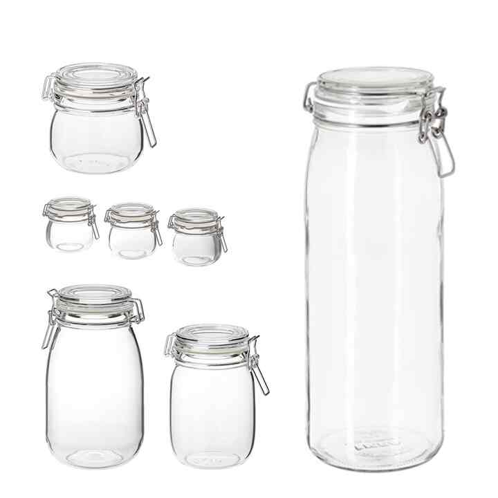 KORKEN コルケンふた付き容器［2色］