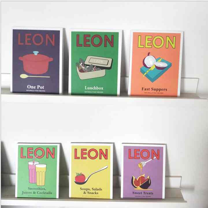 LEON フェイクマガジン ノート［5色］