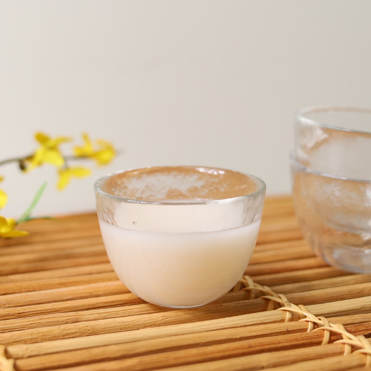 끌라루 1+1 유리 막걸리잔 170ml 사케잔 동동주 소스볼 종지