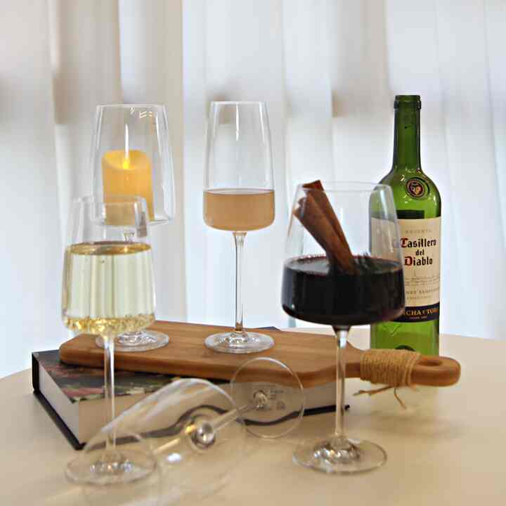 Sensa バーガンディワイングラス 2個セット