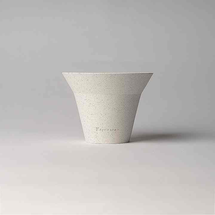 【リファービッシュ品】Star White Paris Low Small テラコッタ鉢（A級）