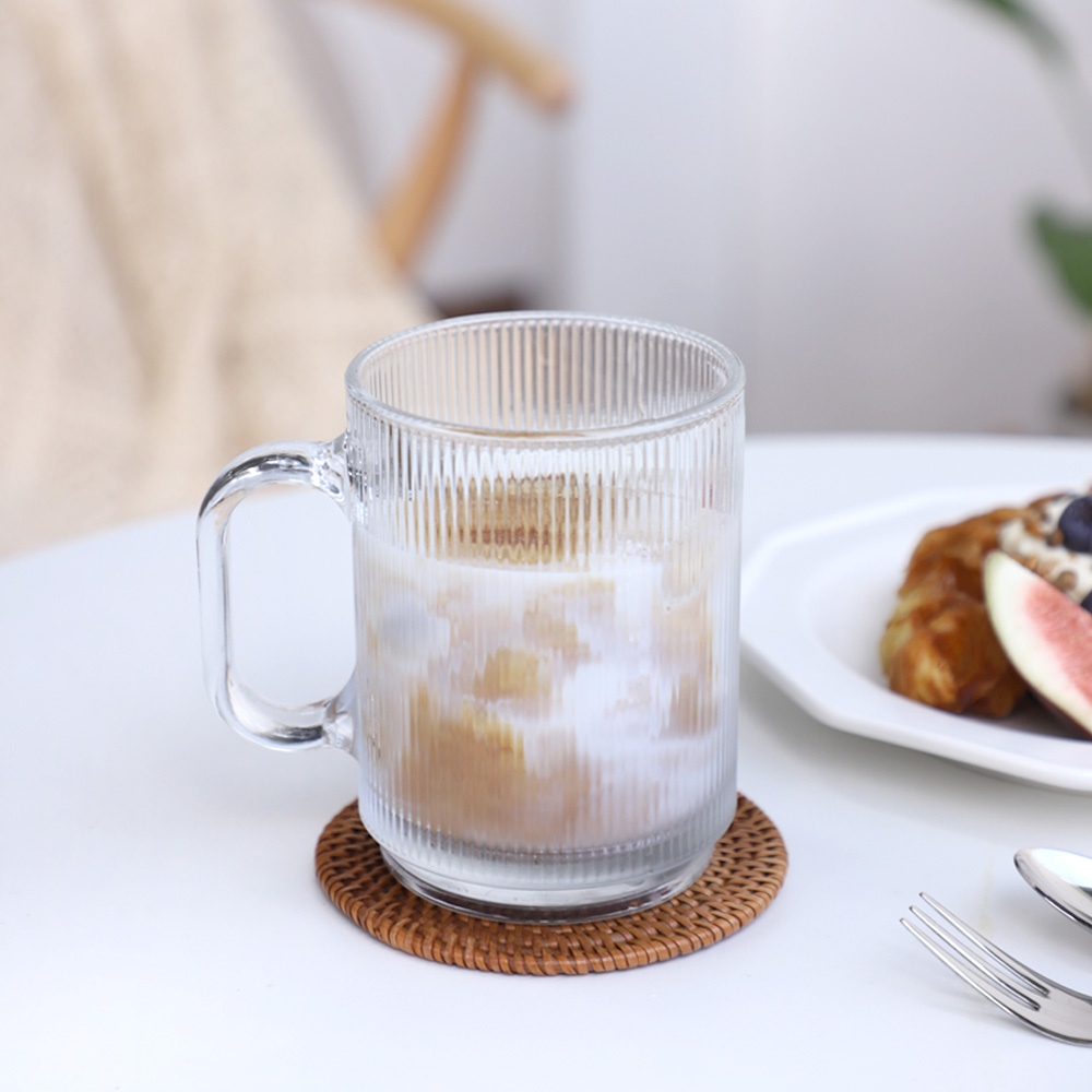 키친몰링 러델 칼립소 스트라이프 유리 머그 390ml 1p