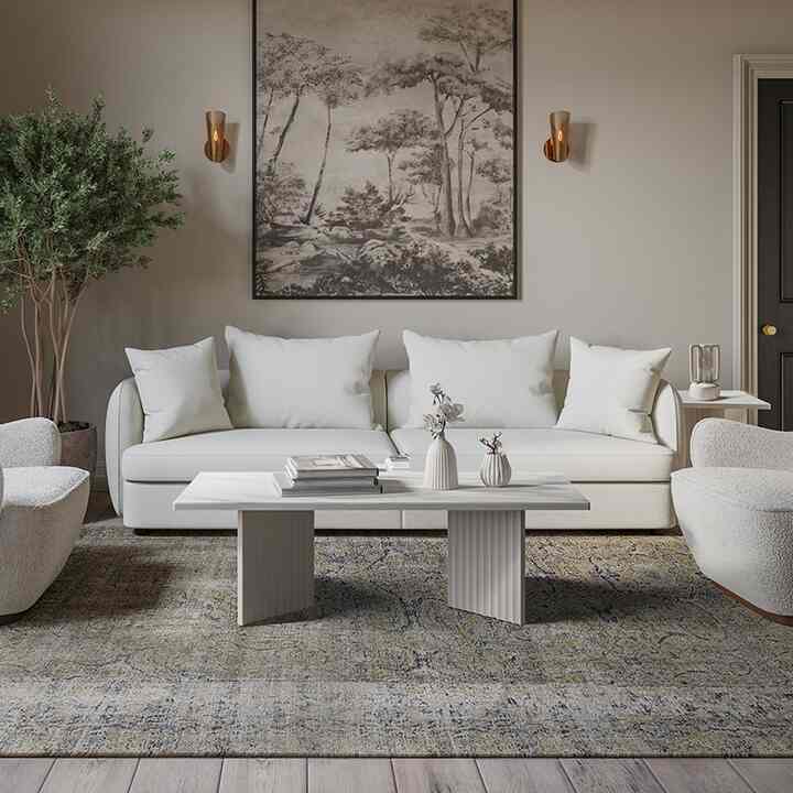 Rone 4人ソファ［2色］