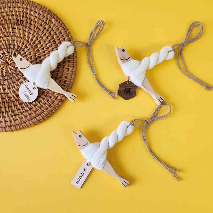 木製 厄除け アクセサリー［2色・3種］