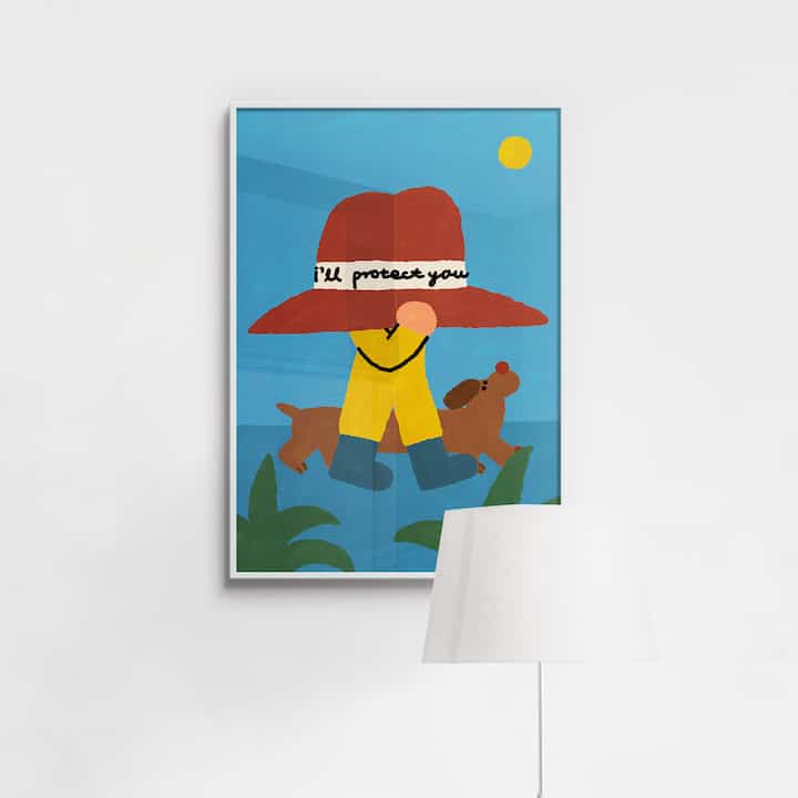 【Kim Jam】ポスター I LL PROTECT YOU