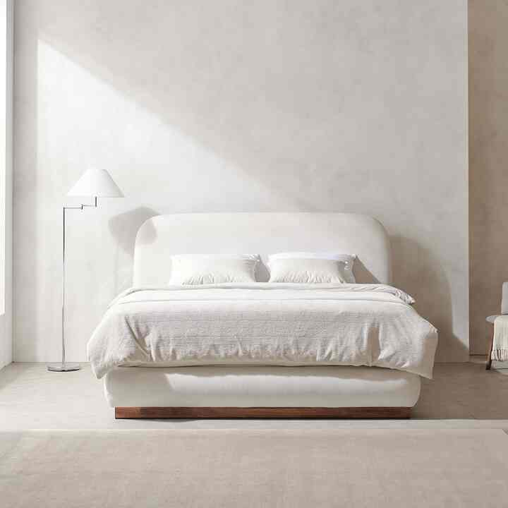 Daisy2 ファブリック ベッドフレーム［3色・8サイズ］