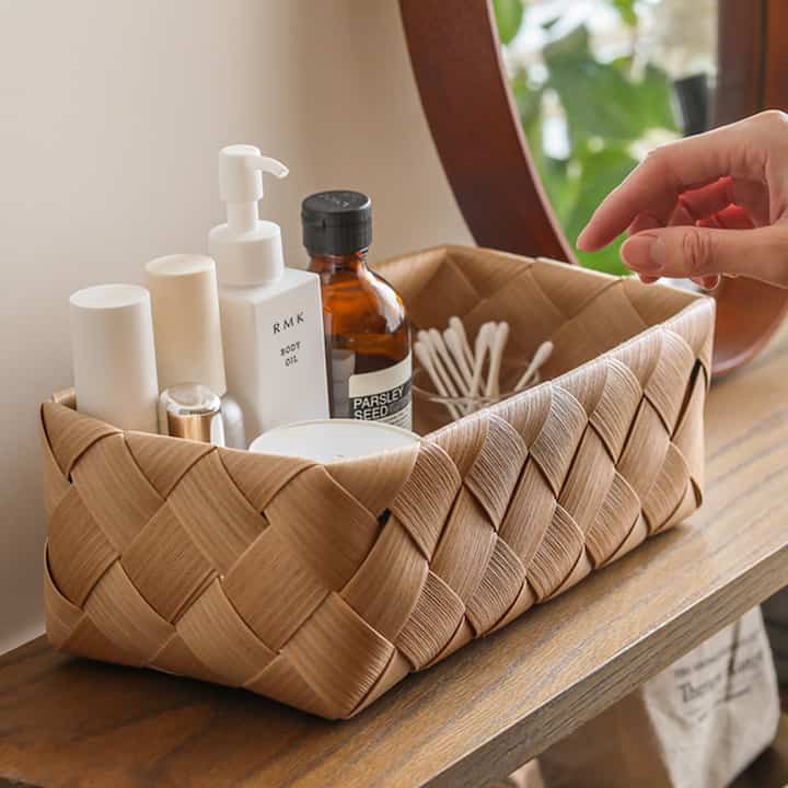 Timb. キッチン収納ボックス レクタンギュラー S［2色］