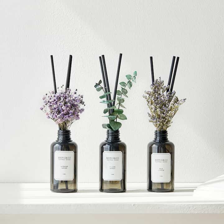 Preserved Flower Diffuser Set