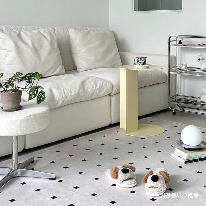 Chenille Tile ラグ［3サイズ・2種］