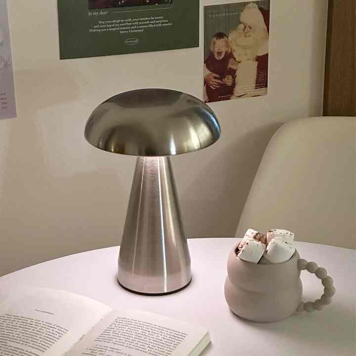 COLD SILVER CHROME テーブルライト