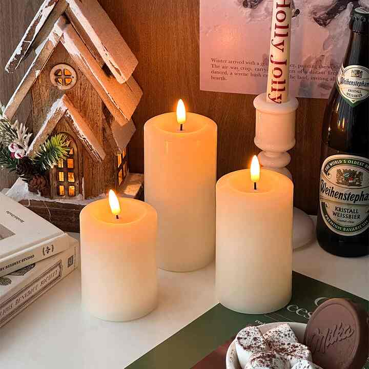 Cylinder LED キャンドルライト