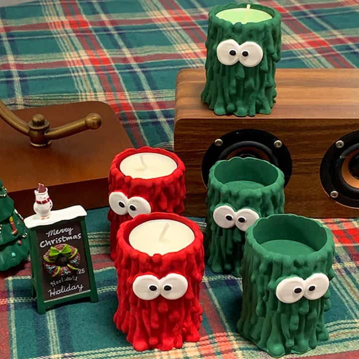 Handmade Melting Candle Holder