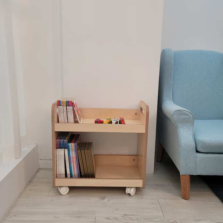 ミニブックトロリー 2段［2色］