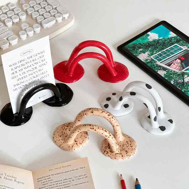 セラミック オブジェ ホルダー