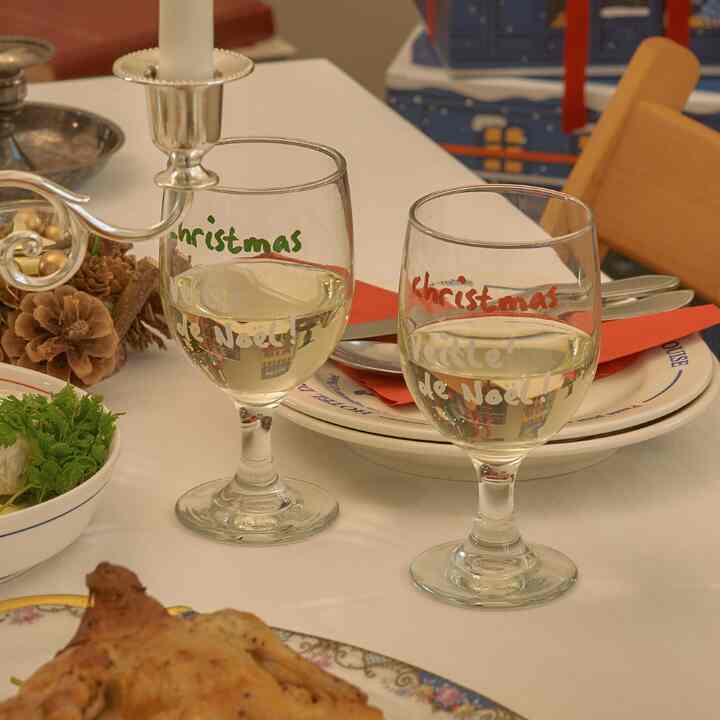 ノエル ワイングラス 2個セット