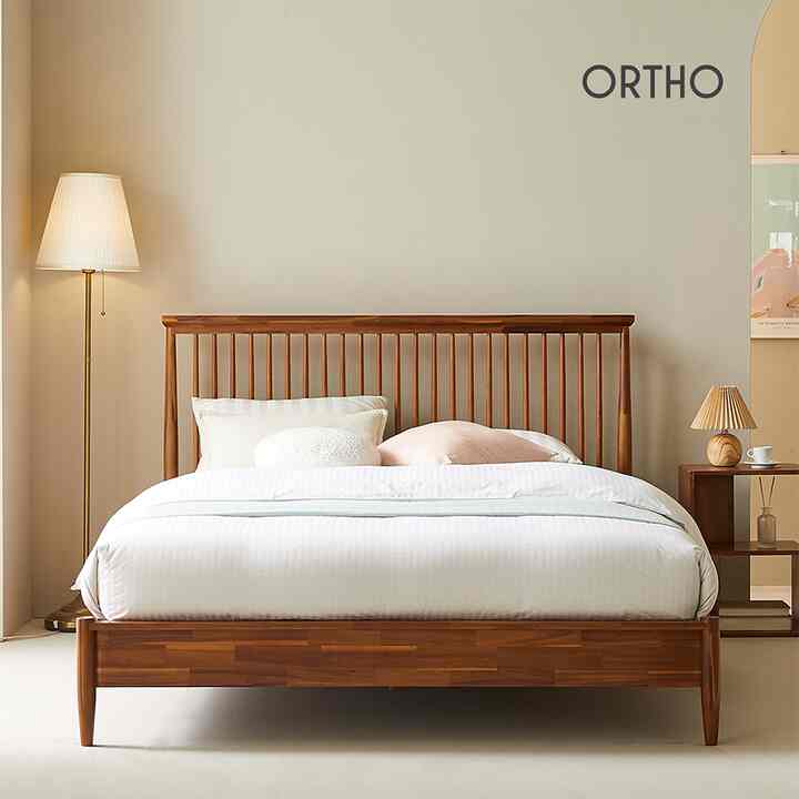 IVY ウッド ベッドフレーム［2色・2サイズ］