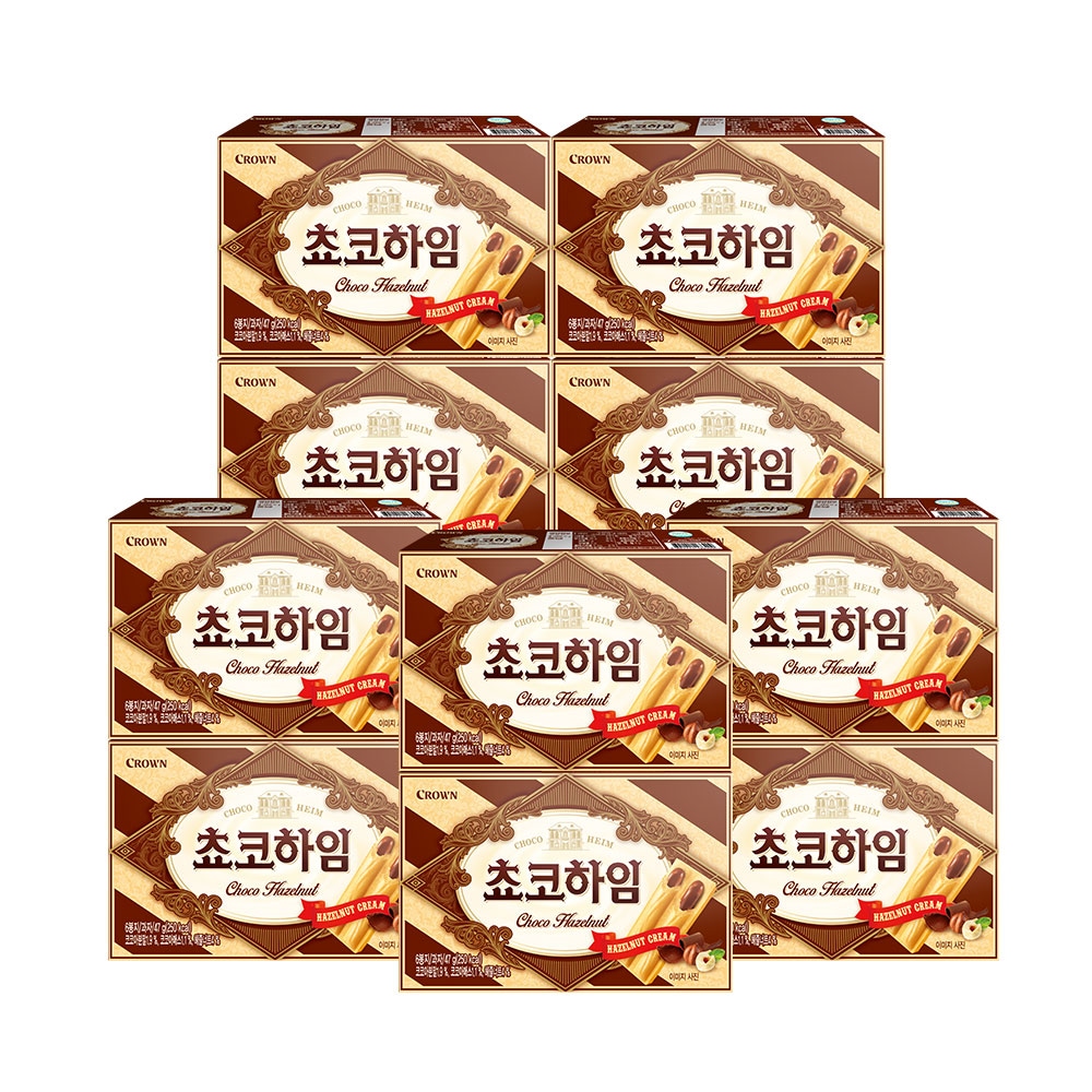 쵸코하임 47g 10개 가격 비교 크라운 쵸코하임 47g 10개
