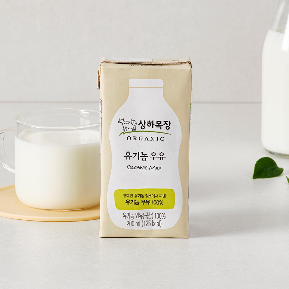 *상하목장 유기농 멸균 우유 백색 200ml 24팩 가격 비교 매일유업 *상하목장 유기농 멸균 우유 백색 200ml 24팩