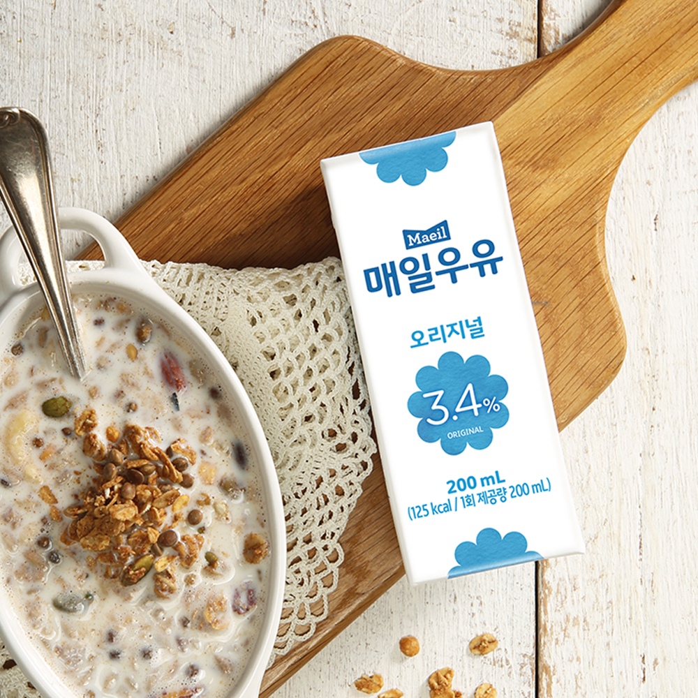 매일유업 매일우유 멸균 오리지널 200ml 24팩