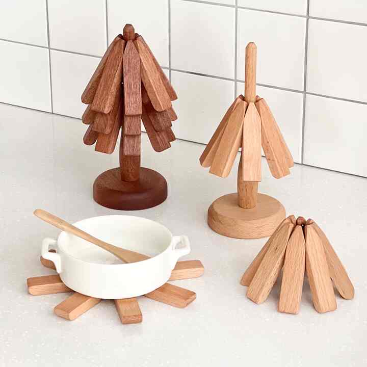 ツリー ポットマット