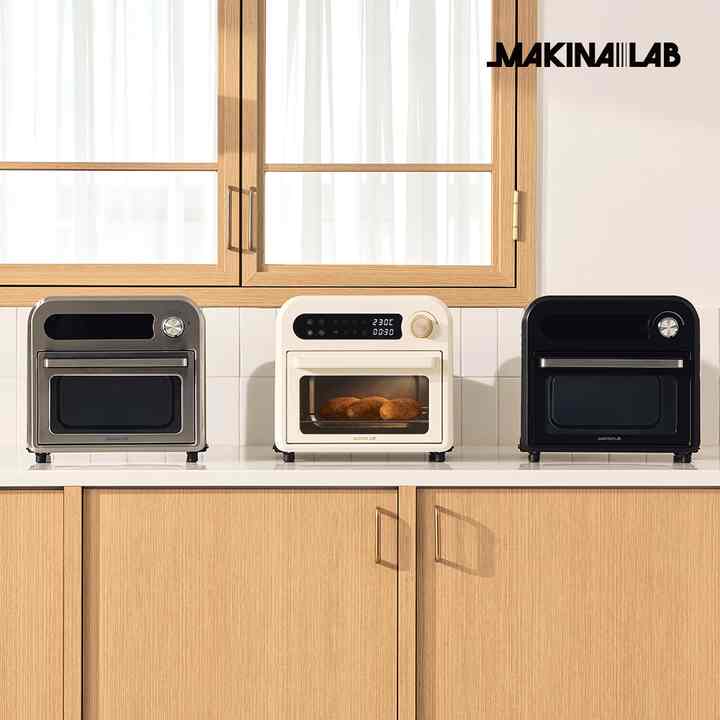 ステンレス エアフライヤー オーブン/トースター 10L［2色］