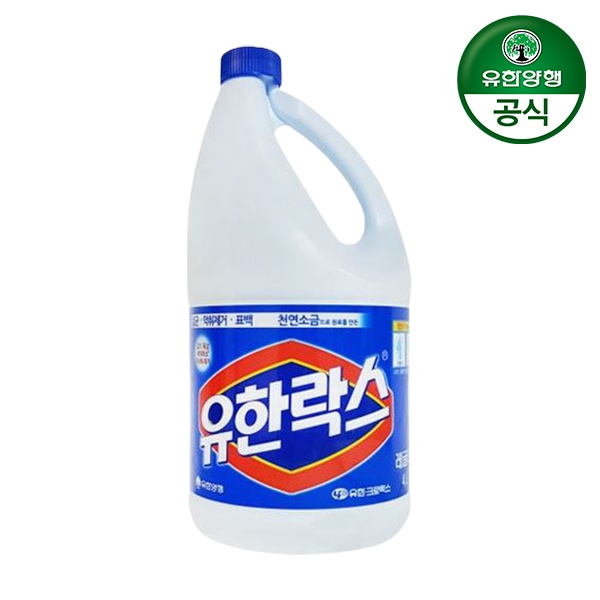 유한양행 유한락스 레귤러 4L 1개