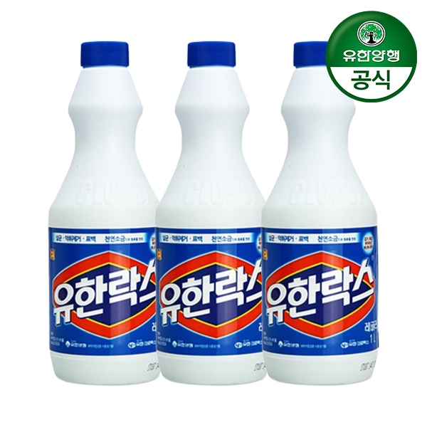 유한양행 유한락스 레귤러 1L 3개