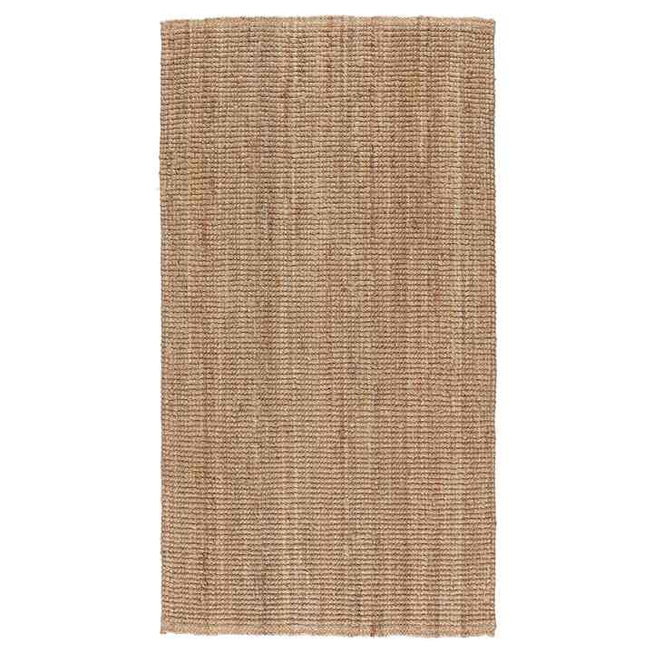 LOHALS ローハルス ラグ 平織り, ナチュラル, 80x150 cm