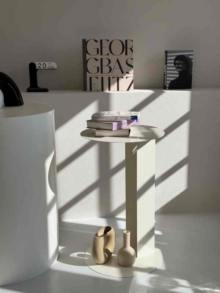 STEEL Sofa サイドローテーブル［5色］